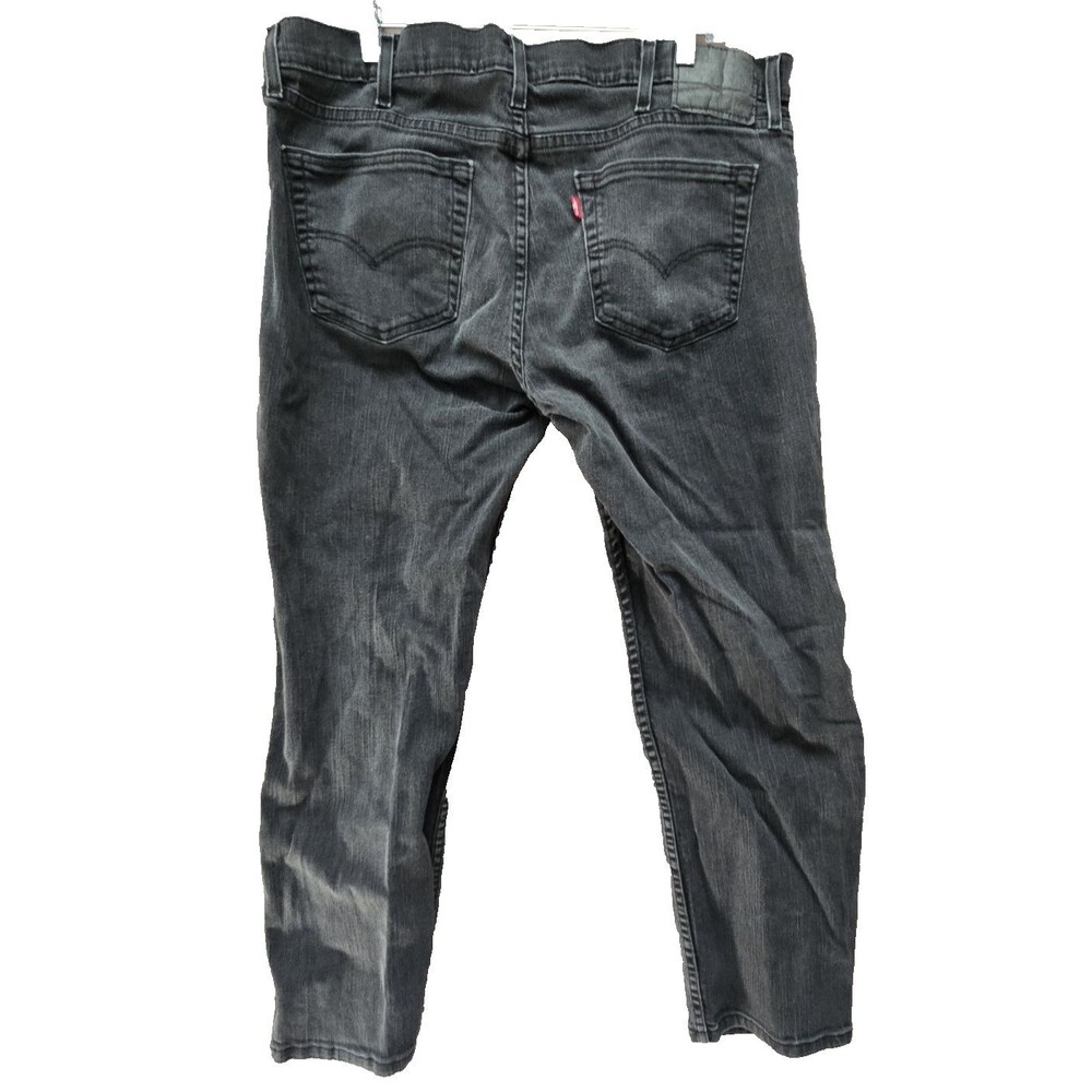 Levis 559 Mens Jeans 38x30 Black Relaxed Straight Fit Denim Pants Classic Work - Picture 5 of 12